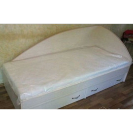 Кровать с ящиками Крепыш-03 дуб бодега белый