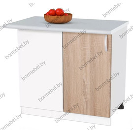 Угловой кухонный шкаф рабочий (выбор цвета)